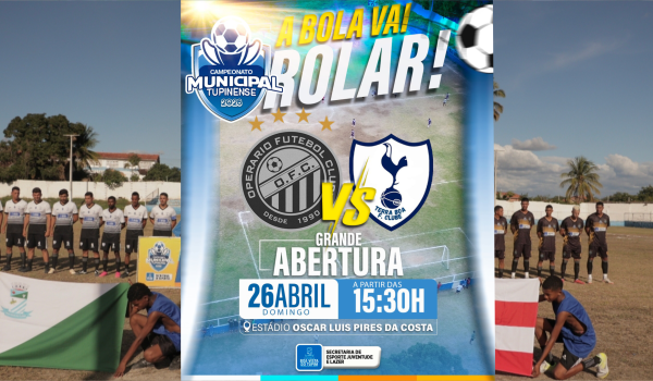 Imagens da Campeonato Municipal Tupinense: abertura acontece neste domingo