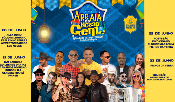 Imagens da O ARRAIÁ DA NOSSA GENTE 2026 ESTÁ CHEGANDO - PRA MARCAR MAIS UM CAPÍTULO DA NOSSA HISTÓRIA! 