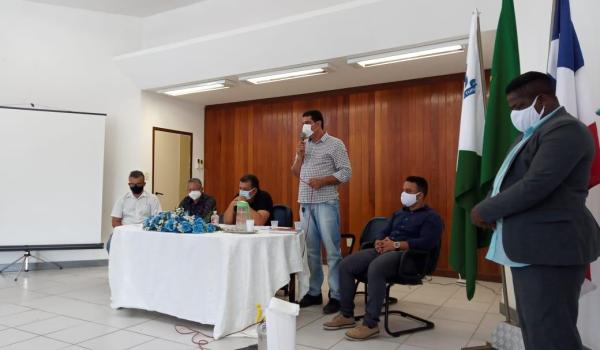 Imagens da Posse dos novos Secretários de Administração e Educação 