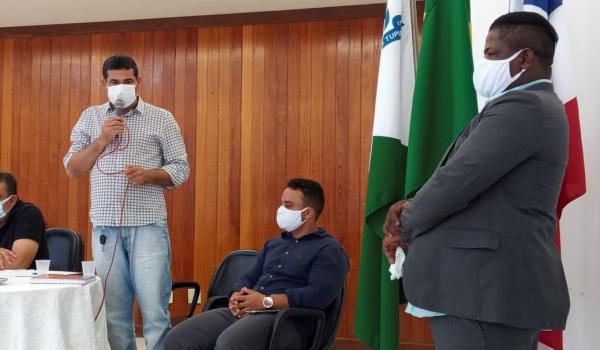 Imagens da Posse dos novos Secretários de Administração e Educação 