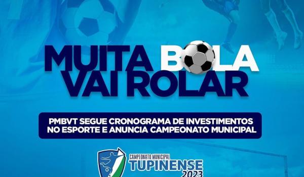 Campeonato Municipal Tupinense 2023.