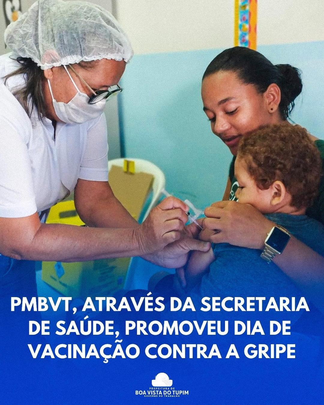 Secretaria de Saúde realizou neste sábado (6) o Dia D da Campanha de Vacinação.